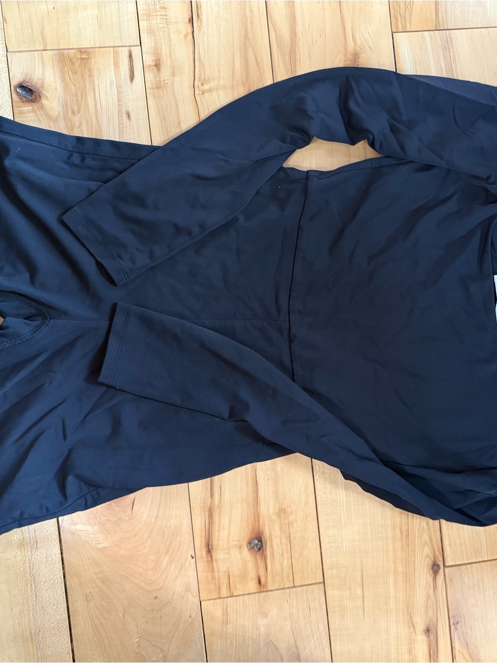 Babaton Black Long sleeve Bodysuit